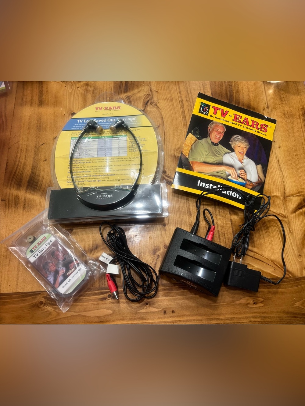 TV Ears Original Wireless Headset System TV Hearing Aid Device